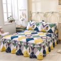 100% kapas katil skirt bedspread case style